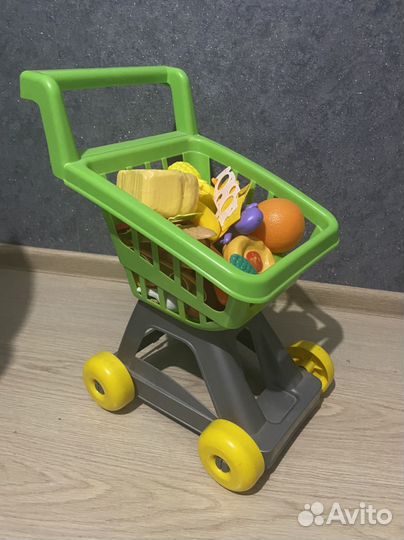 Детские игрушки тележка