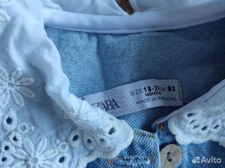 Платья в садик на девочку Zara 90-92