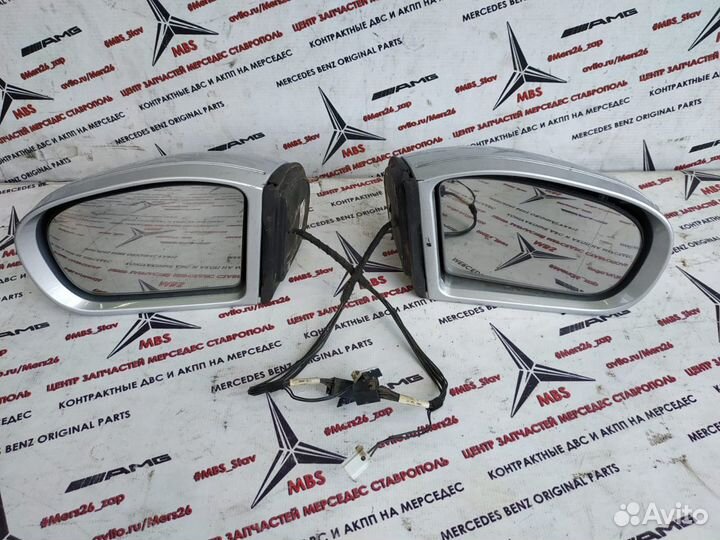 Ч Зеркало мерседес w211 дорест