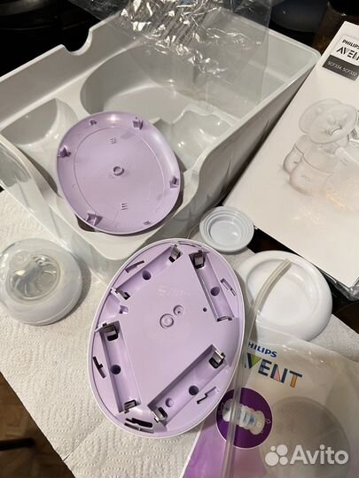 Молокоотсос avent электрический