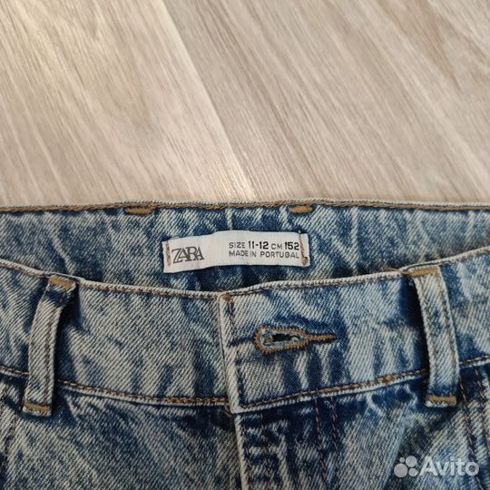 Джинсы клеш zara для девочки