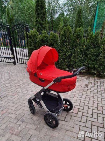 Коляска Stokke trailz 2 в 1 +подарок варежки муфта