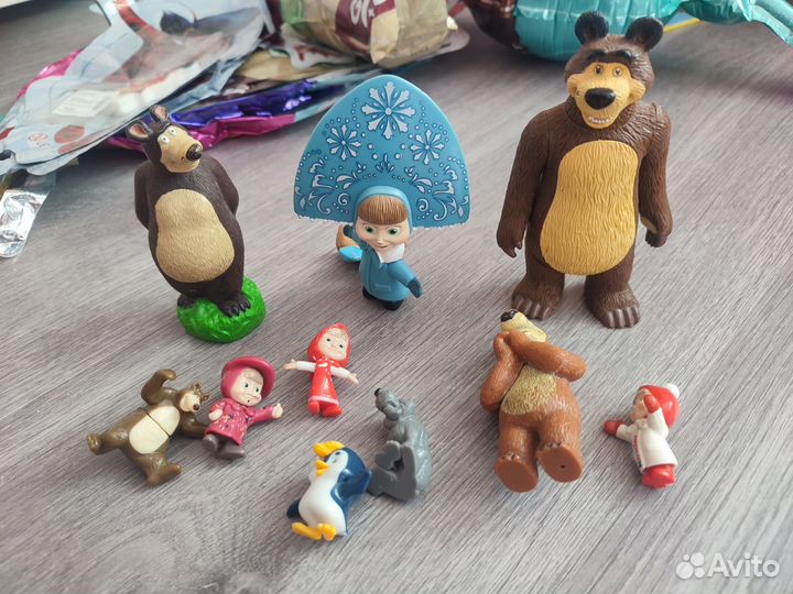 Куклы лол, Маша и медведь