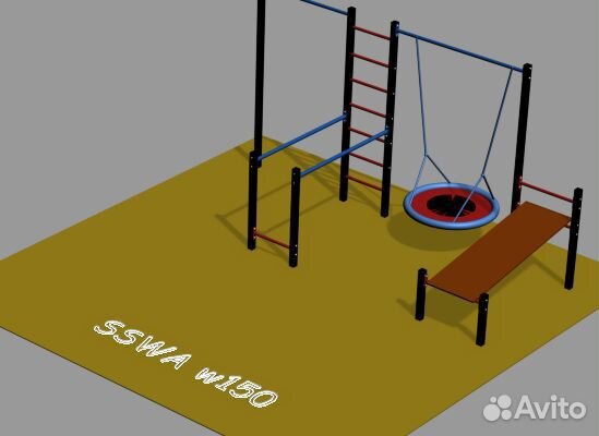 Воркаут площадка sswa 150 для взрослых и детей