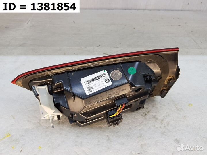 Фонарь задний левый внутренний BMW X1 F48 бмв