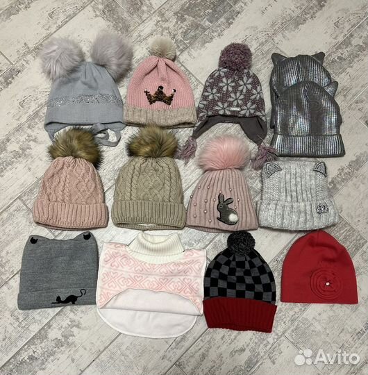 Шапки детские для девочек