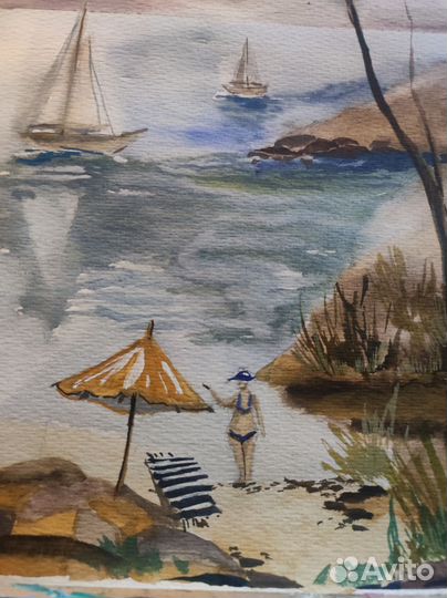 Картина акварелью