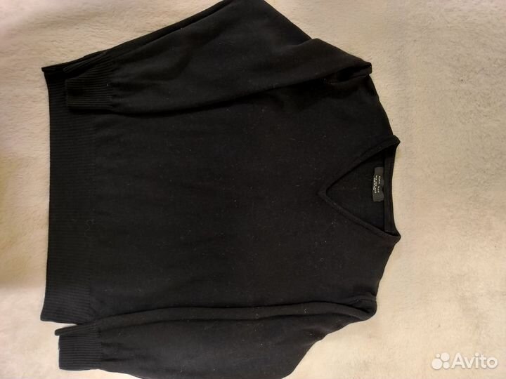 Свитер zara шерсть