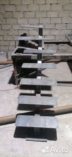 Лестница в стиле лофт