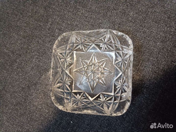 Хрустальная ваза для фруктов