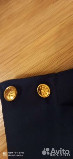 Пиджак 128 новый тëмн синий