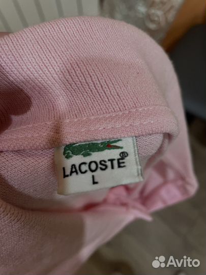 Футболка polo lacoste