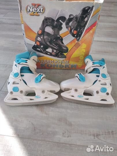 Коньки детские раздвижные