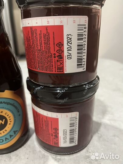 Сиропы, джемы и соусы без сахара протеин