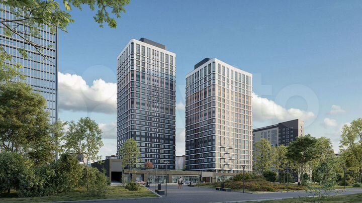 2-к. квартира, 59,8 м², 5/24 эт.