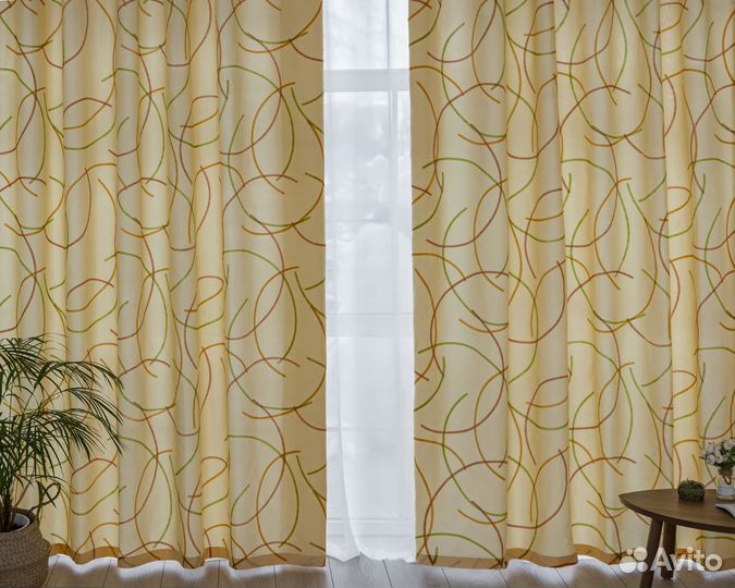 Комплект Шторы с тюлью Зилан 480x270 Вуаль 300x270