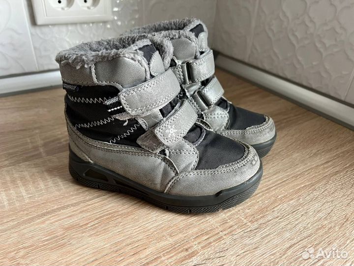 Сапоги серые еврозима р.27