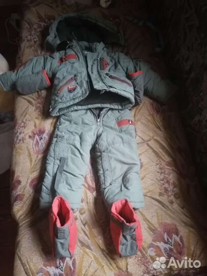 Зимний Костюм на мальчика 86