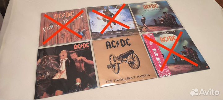 Пластинки AC/DC Vinyl LP