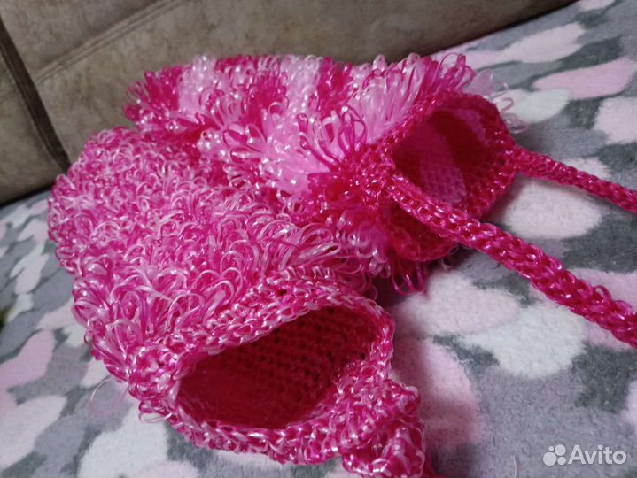 Мочалка ручной работы