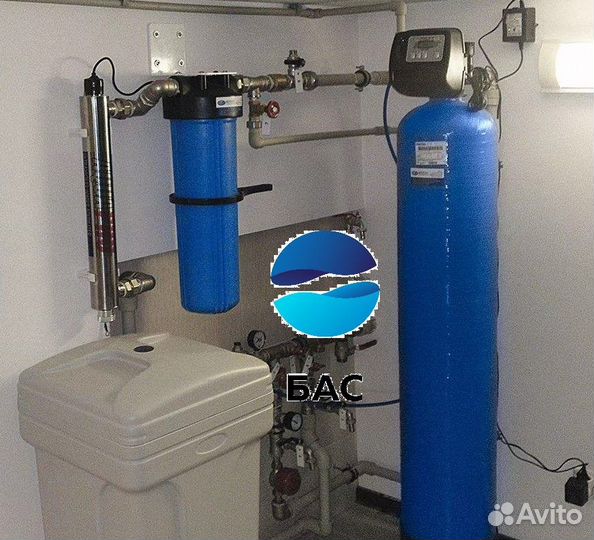 Система очистки воды из скважин для дома/коттеджа