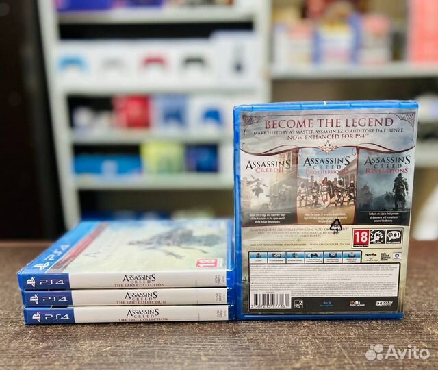 Игра Assassin's Creed: The Ezio Collection PS4