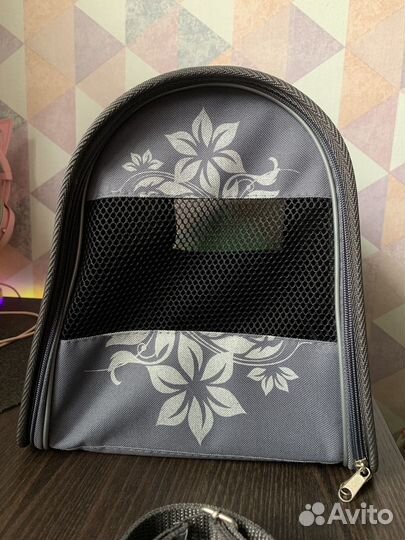 Сумка-переноска Dogman серая