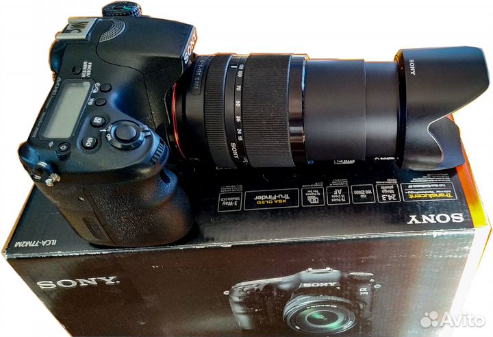 Зеркальный фотоаппарат sony A-77 II