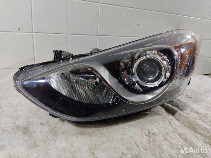 Фара галоген передняя левая Hyundai I30 (2)