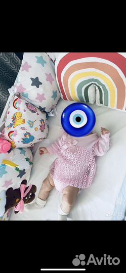 Подушки бортики для кроватки