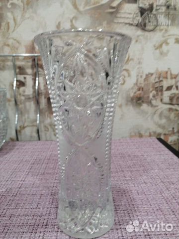 Хрустальная ваза