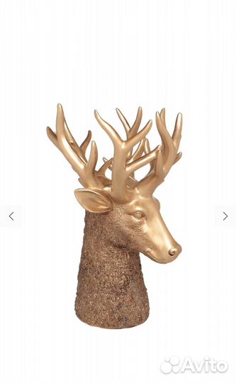 Ваза золотой олень Kuchenland новая в коробке