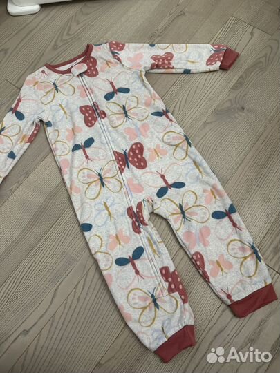 Флисовый комбинезон carters 3 т новый