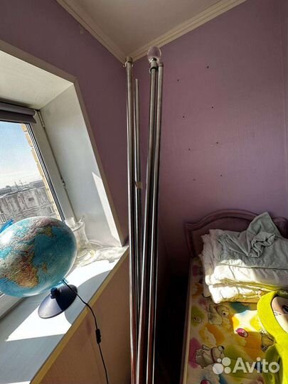 Карнизы для штор двухрядные бу