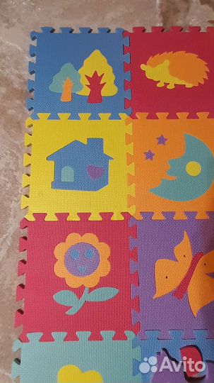 Детский коврик пазл