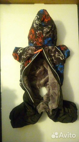 Комбинезон меховой для собак