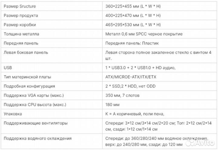 Игровой корпус для пк