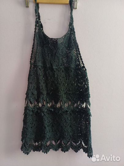 Вязаная майка 44