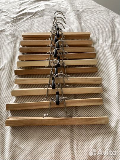 Вешалка плечики для брюк и юбок 30 см