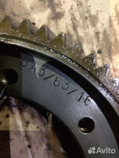 Главная пара ваз 63/16 (3,9)