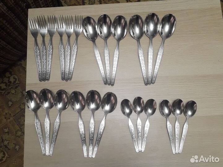 Столовые приборы СССР нержавейка
