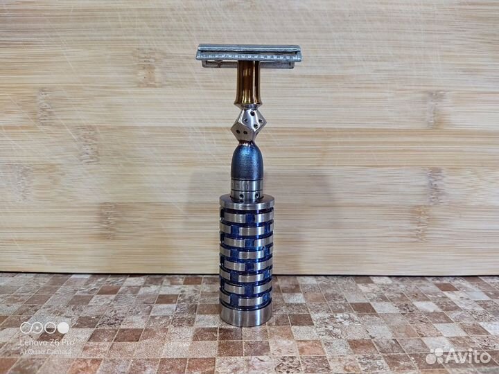 Титановая ручка для бритвенного станка 