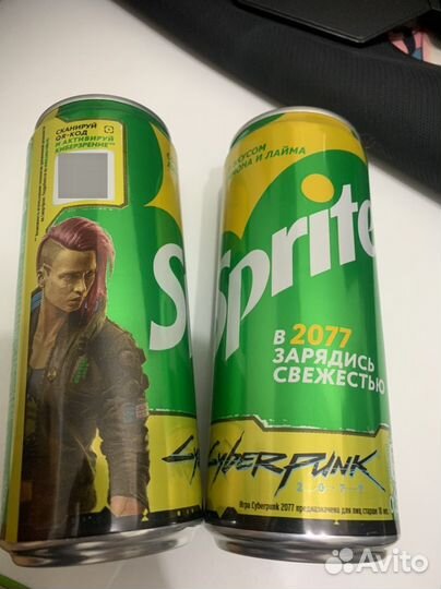 Sprite лимитированные баночки :)