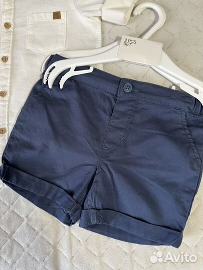 Рубашка и шорты H&M 86