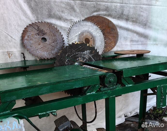 Циркулярный станок по дереву с рубанком