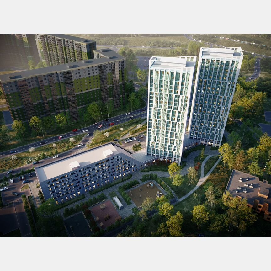 3-к. квартира, 63 м², 2/25 эт.