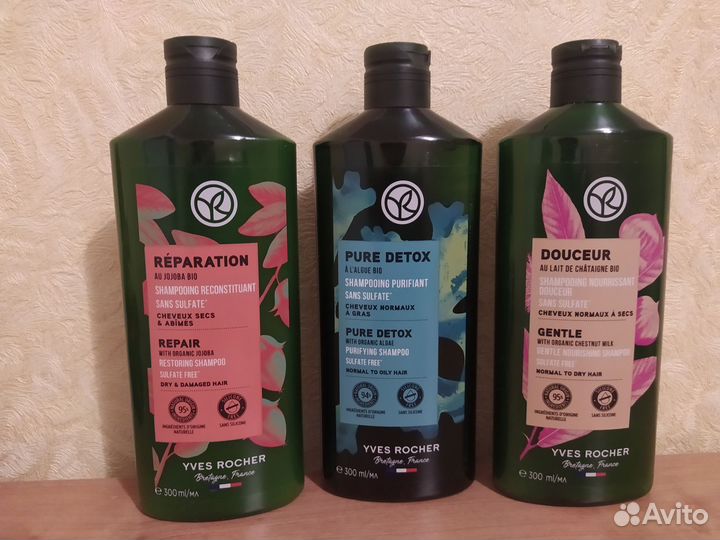 Гель для душа, шампунь Ив Роше