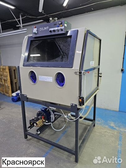 Камера аквабластинга. Работает без компрессора