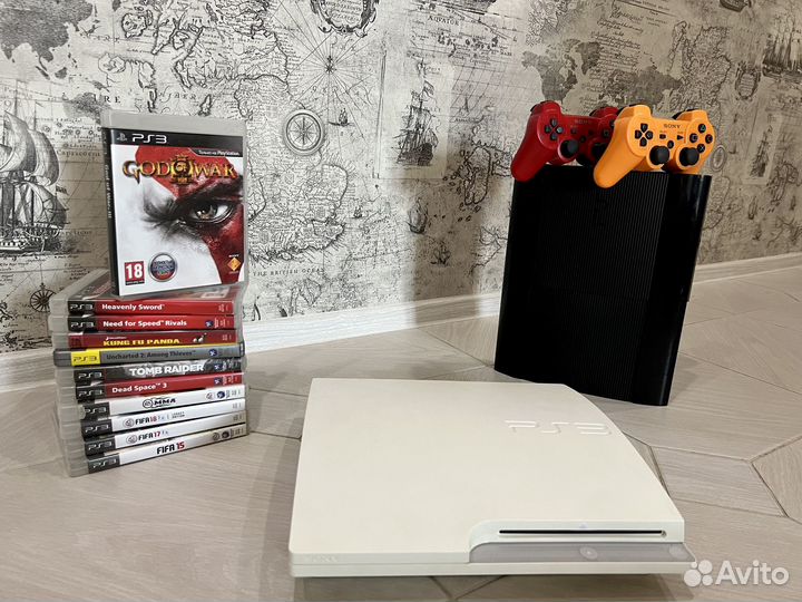 TOP Sony PS3 500gb + 500 Игр + Прошита + Джойстики