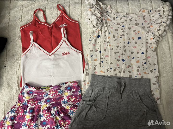 Вещи на девочку 134 пакет
